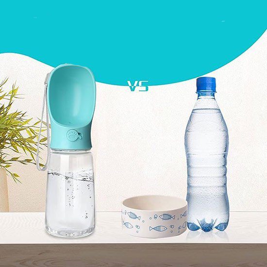 قمقمه پرتابل آب و غذا حیوانات خانگی 8 قمقمه پرتابل آب و غذا حیوانات خانگی