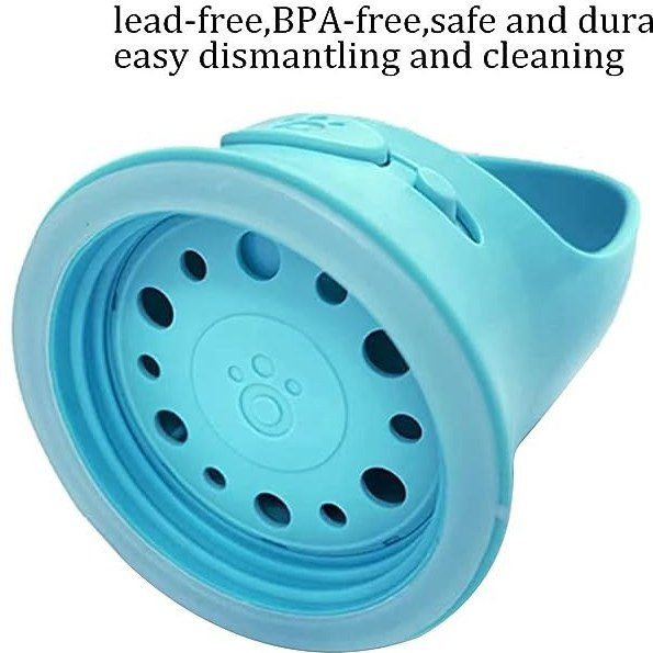 قمقمه پرتابل آب و غذا حیوانات خانگی 9 قمقمه پرتابل آب و غذا حیوانات خانگی با در مستقل