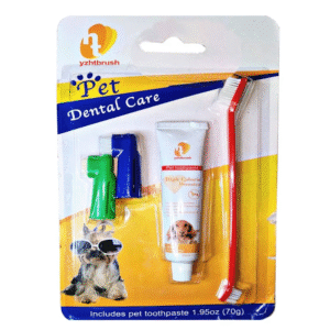 مسواک و خمیردندان سگ و گربه